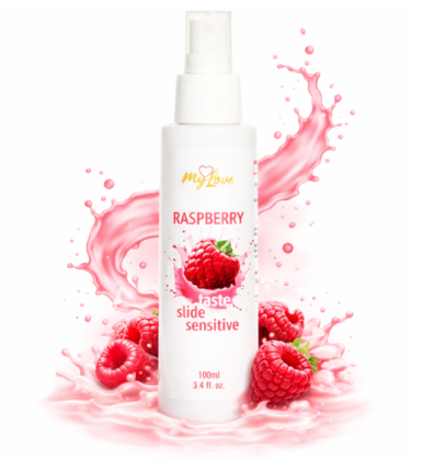 Lubrikant MyLove Taste Slide Sensitive Malina 100ml 101 4648-1